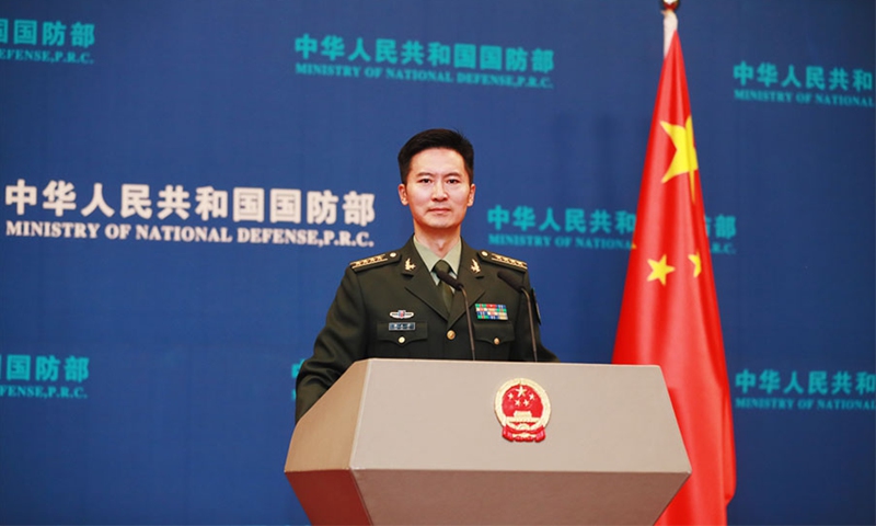 Tan Kefei, the seventh spokesperson of China’s Ministry of National Defense. Photo: website of Ministry of National Defense