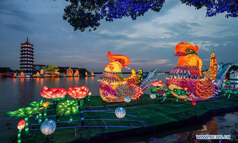 Lantern fair held in Jiangsu to celebrate Mid-Autumn Festival - Global ...