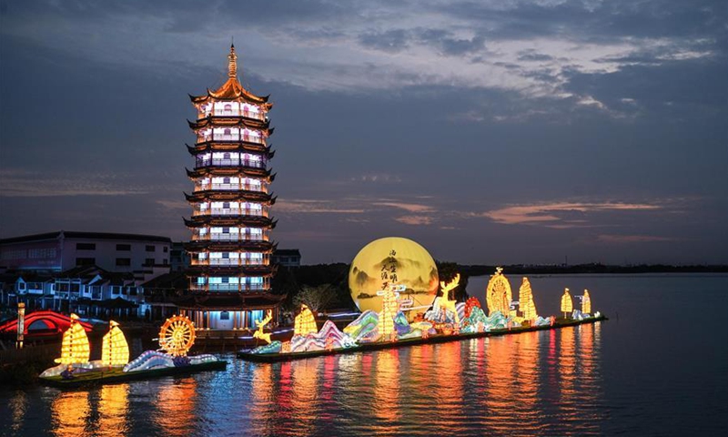 Lantern fair held in Jiangsu to celebrate Mid-Autumn Festival - Global ...