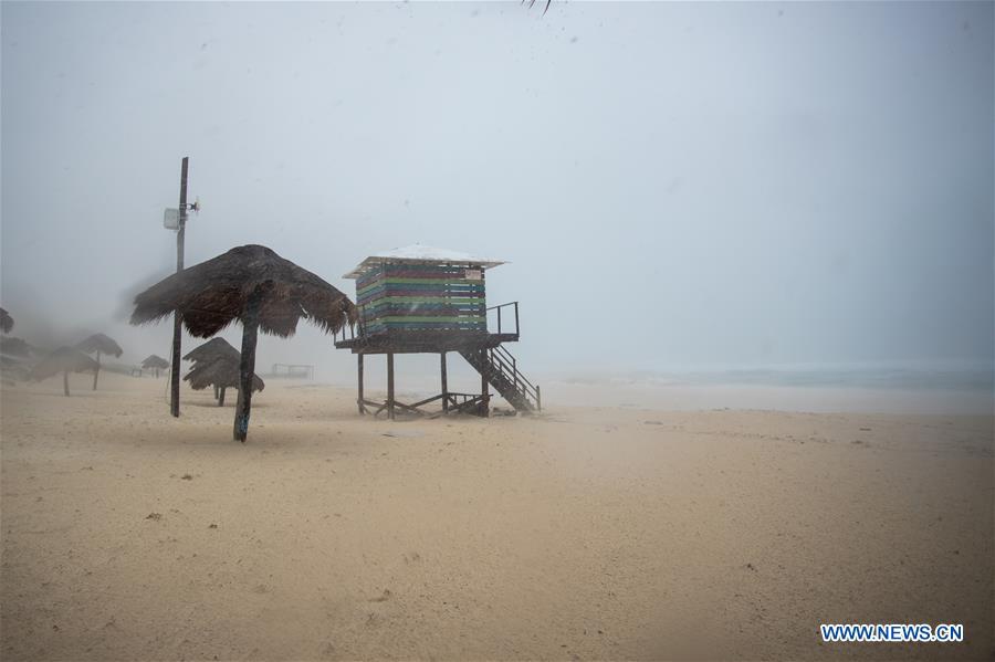 Tropical Storm Gamma hits coast of Mexico's Yucatan Peninsula - Global ...