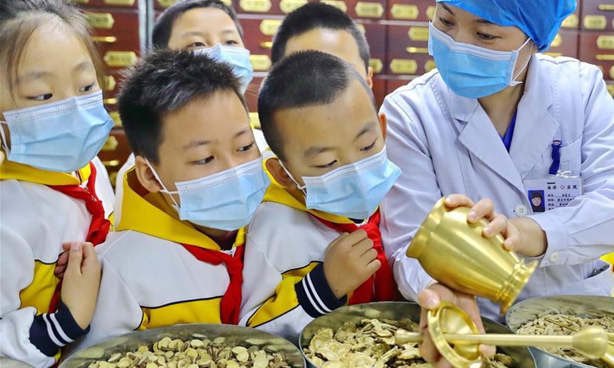 Lessons on traditional Chinese medicine introduced to schools across China Global Times