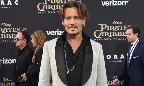 Johnny Depp Photo: IC