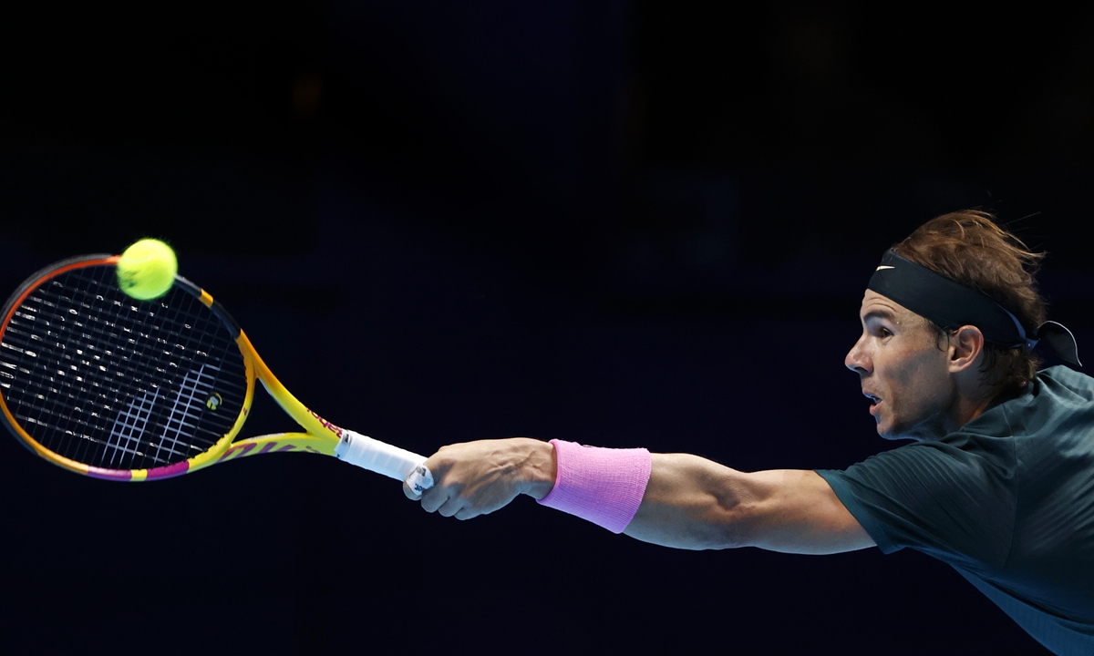 Nadal cruises at ATP Finals