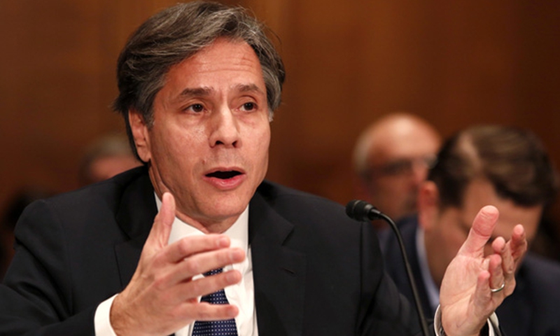 File photo:Antony Blinken