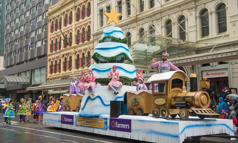 Annual Santa Parade Held In Auckland New Zealand Global Times