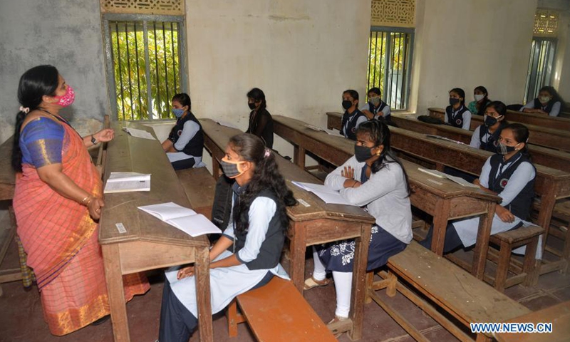 Senior schools reopen in India’s Karnataka amid hijab ban protests