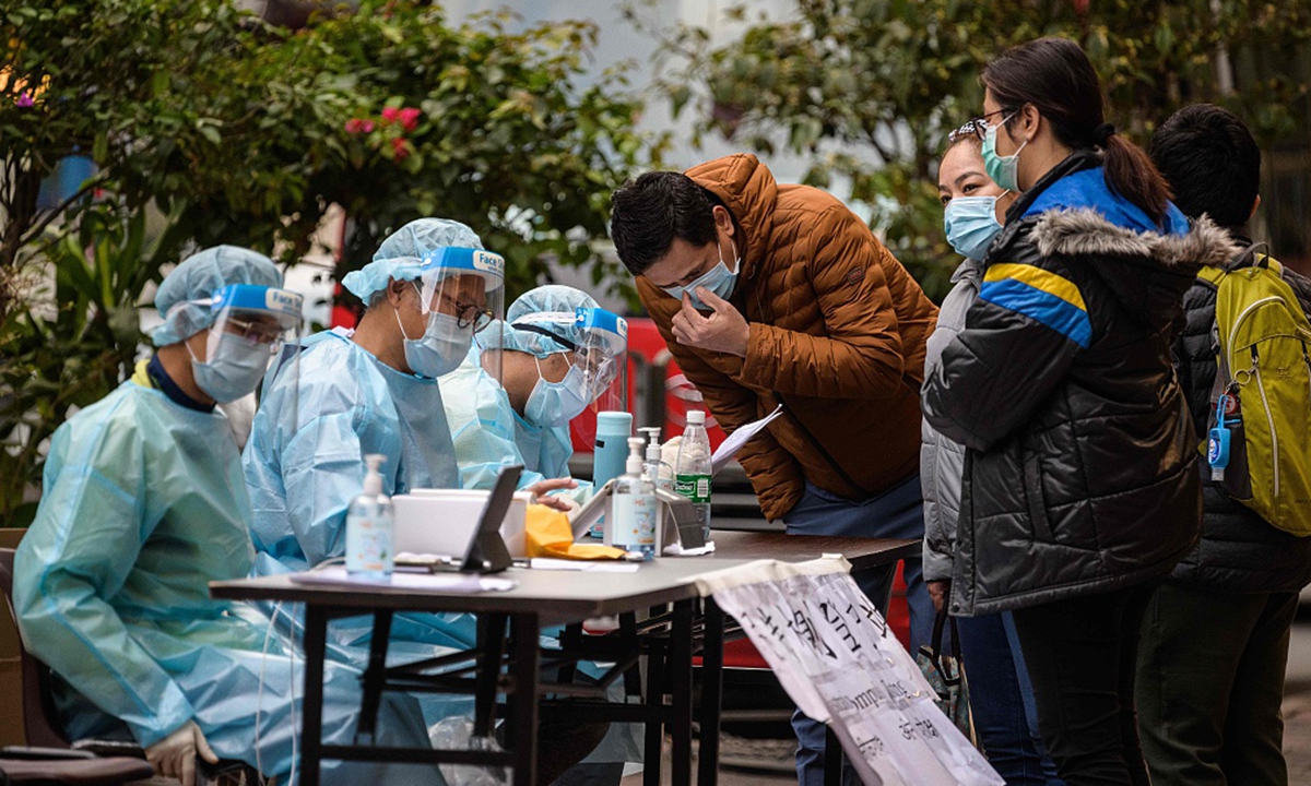 HKSAR acid test Photo:VCG