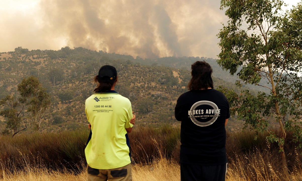 71 homes destroyed in Australian bushfire - Global Times