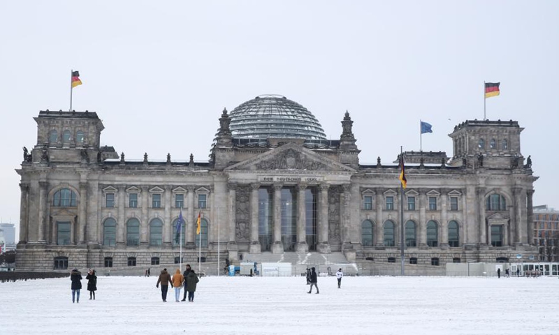 Heavy snowfall hits Germany - Global Times