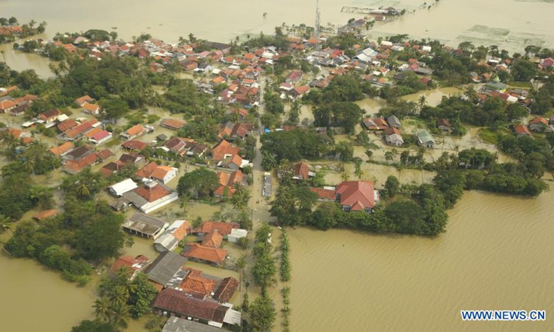 People suffer from floods in West Java, Indonesia - Global Times
