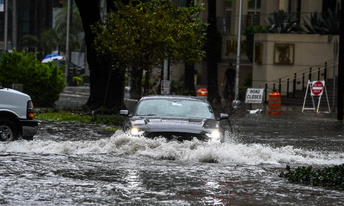 Floodprone Miami to spend billions tackling sea level rise Global Times