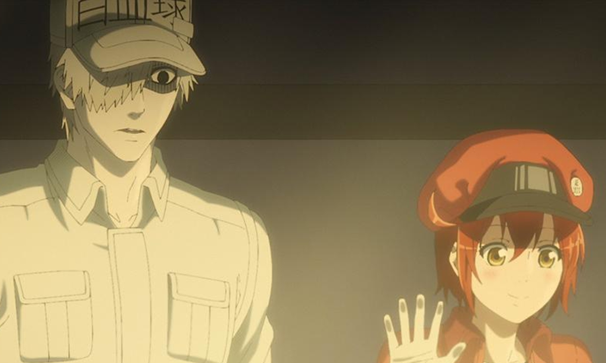 White blood cell (left) and red blood cell Photo: Maoyan