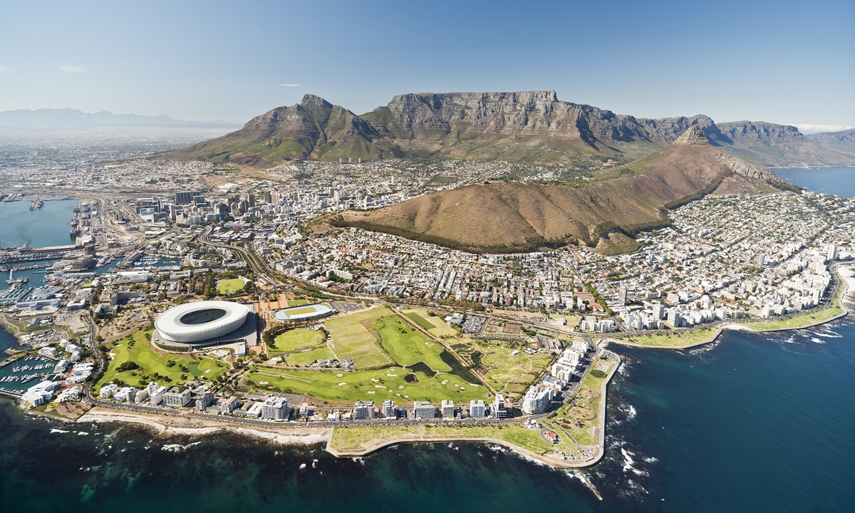 A general view of South Africa Photo: VCG