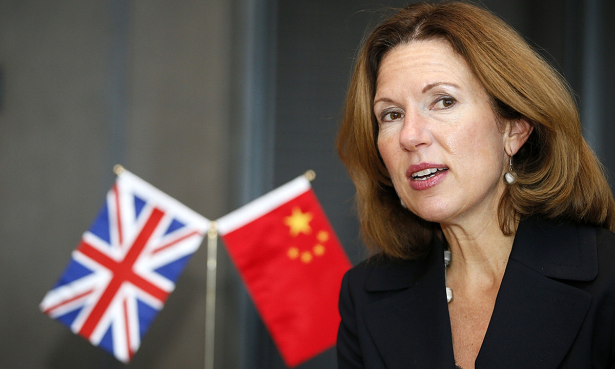 Caroline Wilson, UK ambassador to China. Photo: VCG