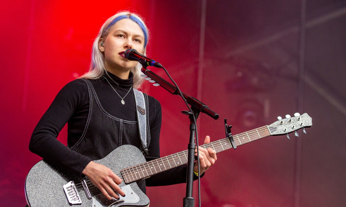 Phoebe Bridgers performs at the Outside Lands Music Festival in San Francisco on August 10, 2019.  Photo: IC
