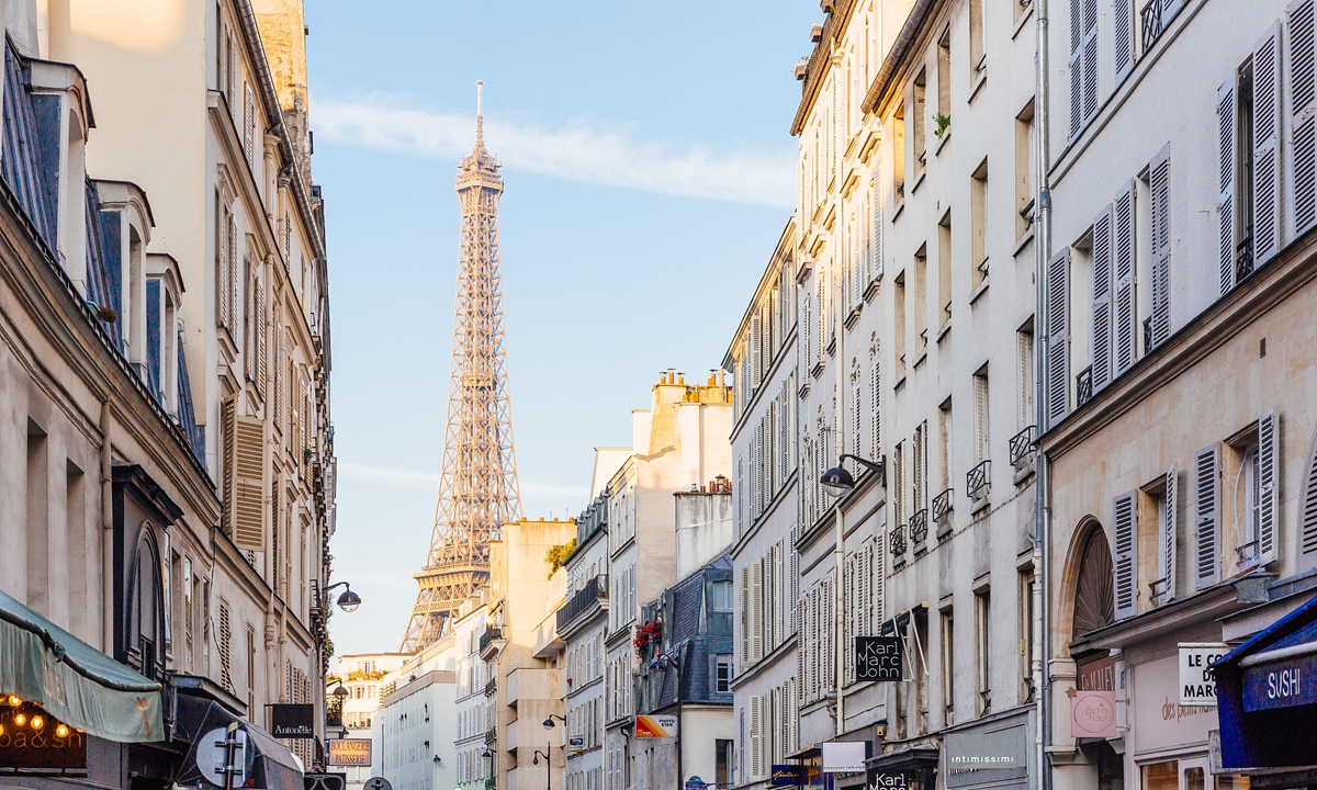 A general view of Paris Photo: VCG