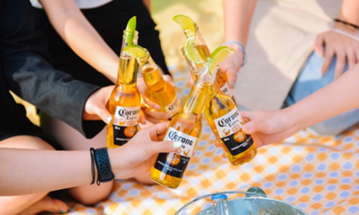 Corona delivers an authentic beach lifestyle. Photo: Courtesy of AB InBev