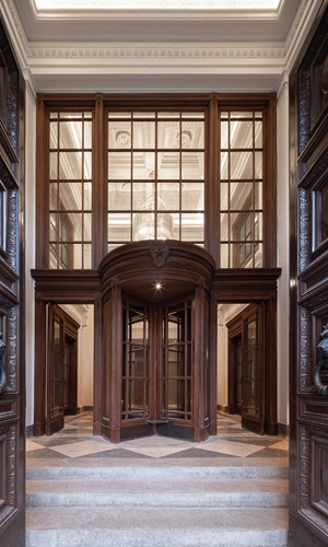 The entrance of BAIwork where hosts the five-day Villa Dior show Photo: Courtesy of BAIwork