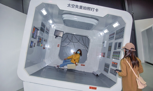 Experiencing weightlessness