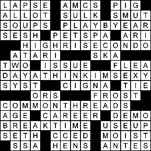 Crossword For Teabreak Global Times