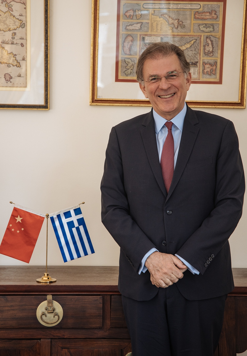 Greek Ambassador to China Georgios Iliopoulos Photo: Li Hao/GT