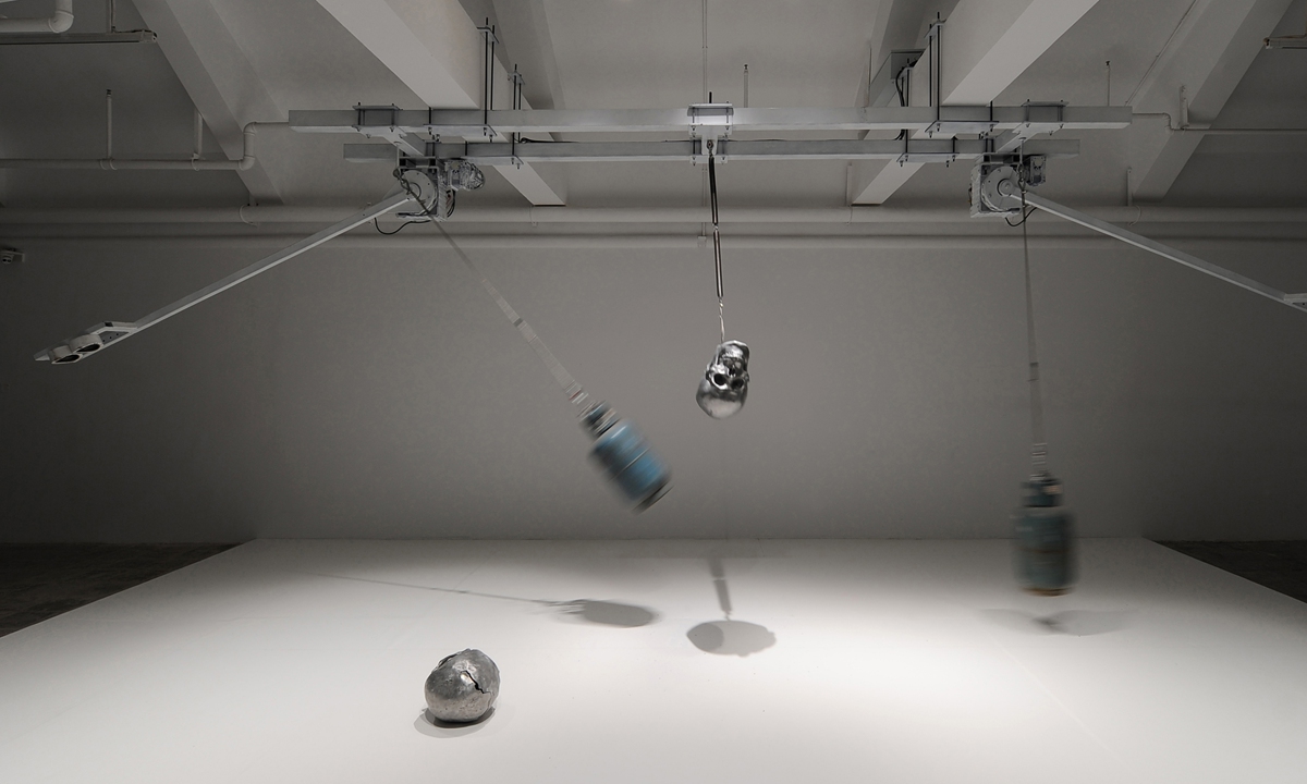 The artwork of Collision Models 2. Photo: Courtesy for No.1 Jade River 