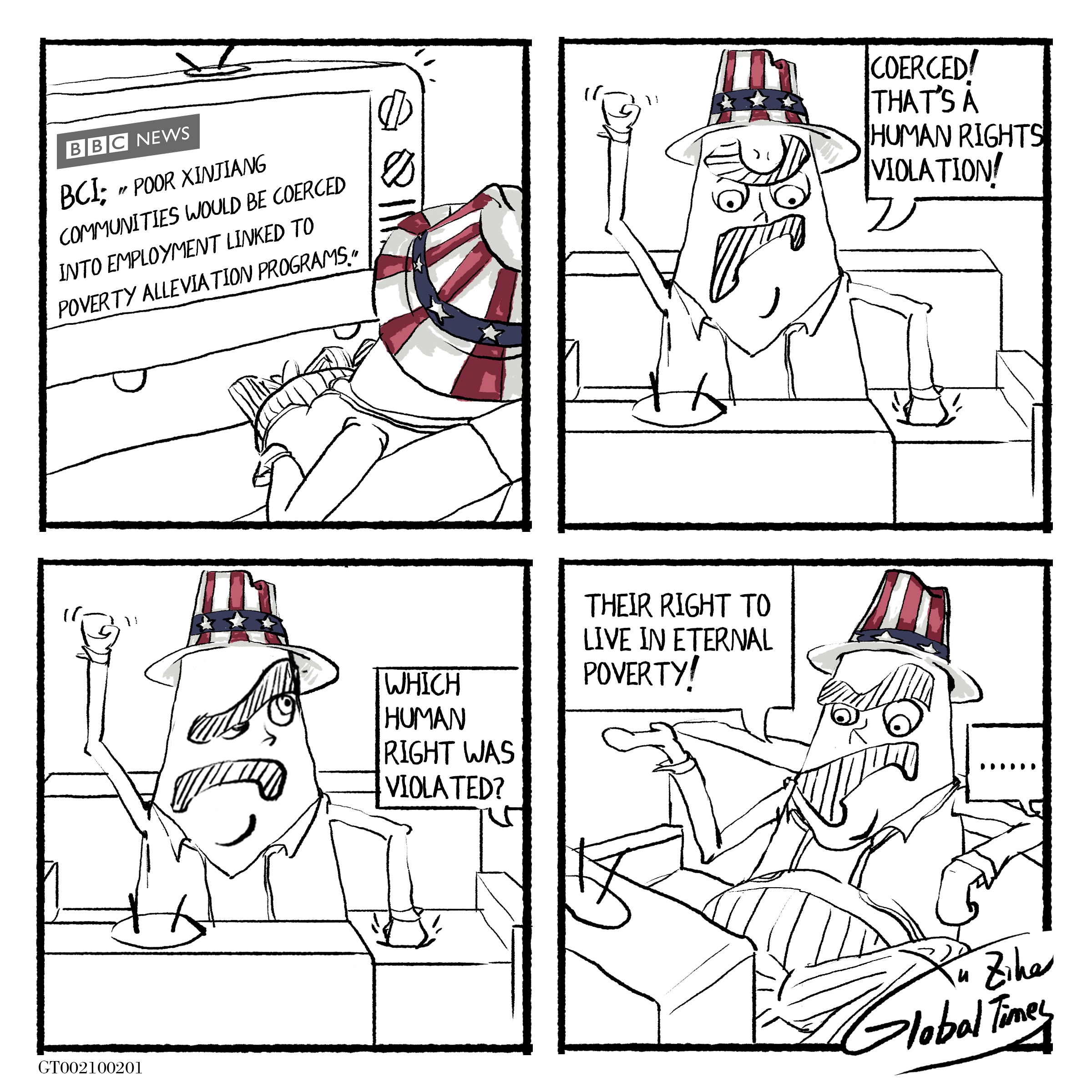 MrYankee has his say: the right to live in eternal poverty should be protected. 