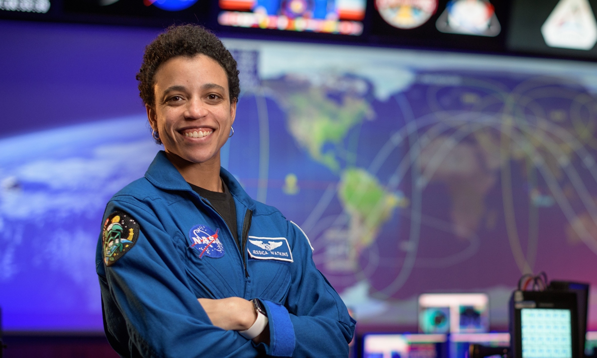 NASA astronaut Jessica Watkins poses for a portrait, Tuesday, September 15, 2020. Photo: VCG