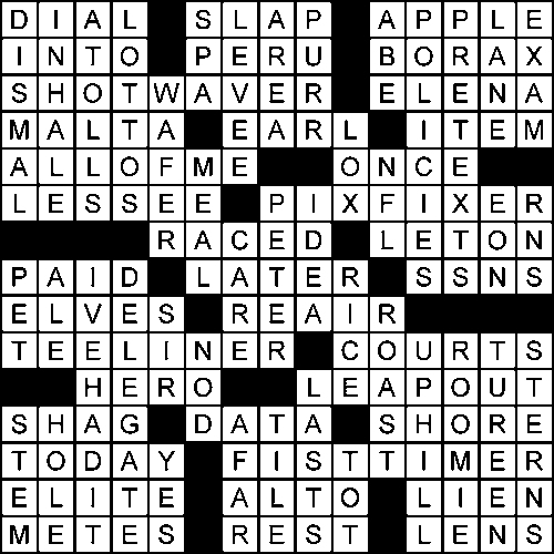 Crossword Global Times