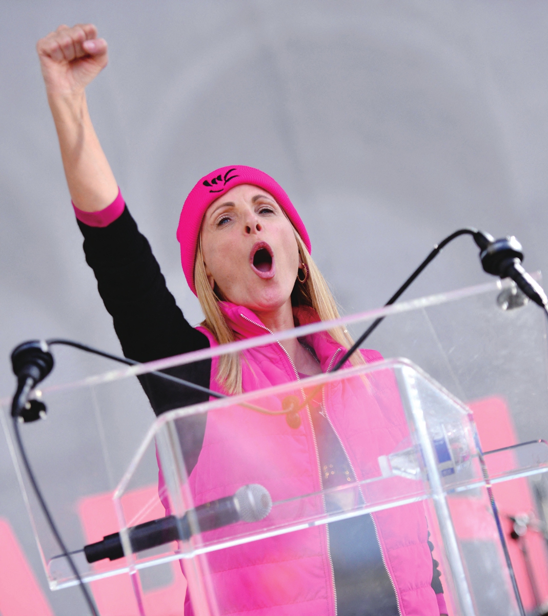 Directors and producers James LeBrecht (left) and Nicole Newnham attend the Crip Cam premiere in Park City, Utah, on January 23, 2020. Photo: AFP