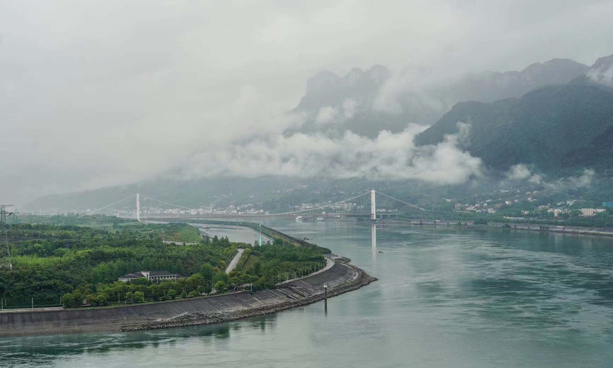 The open day of the Three Gorges Dam 
