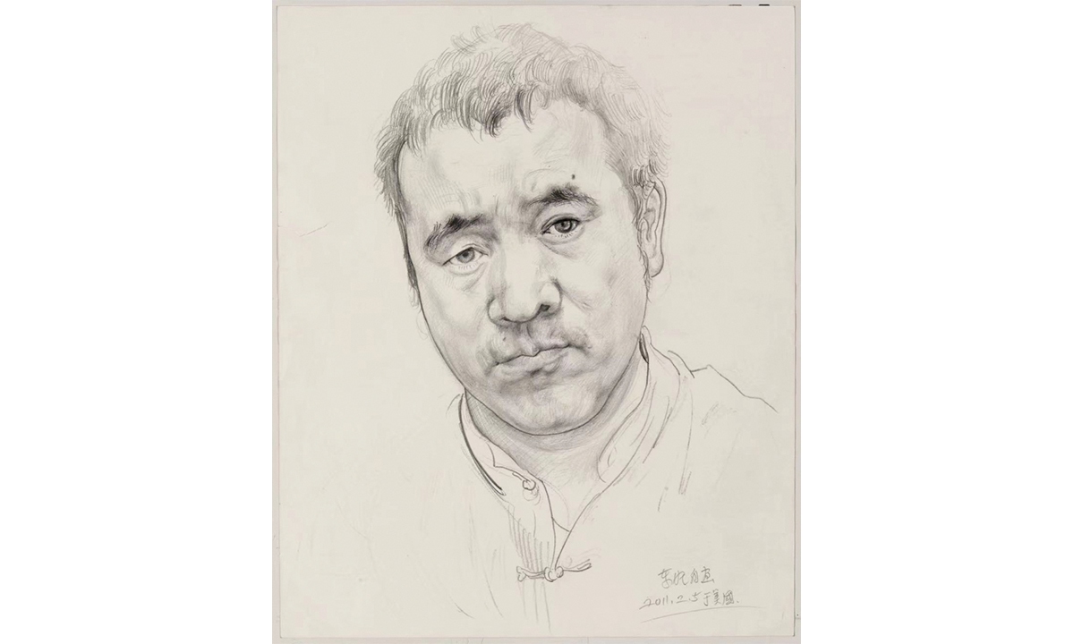 Self Portrait by Xin Dongwang Photo: Courtesy of Art Beijing