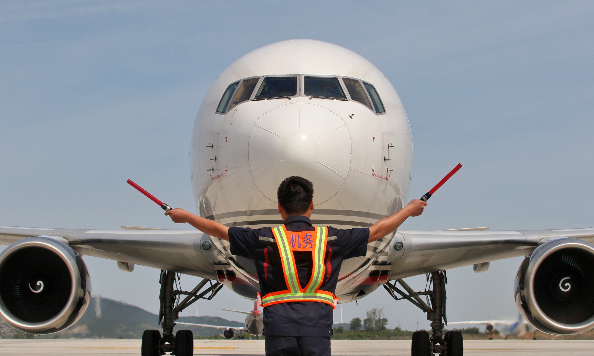 A Boeing 767-300BCF owned by SF Airlines at an airport in Yantai, East China's Shandong Province in June 2018. File photo: VCG