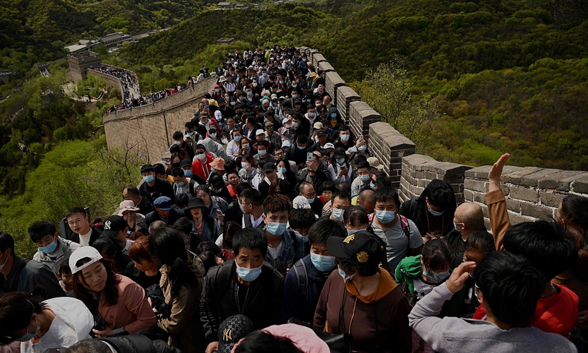 May Day Great Wall Photo:VCG