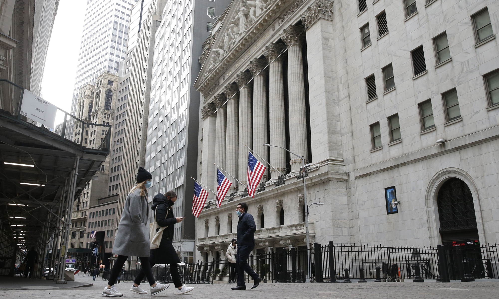 The New York Stock Exchange Photo: IC