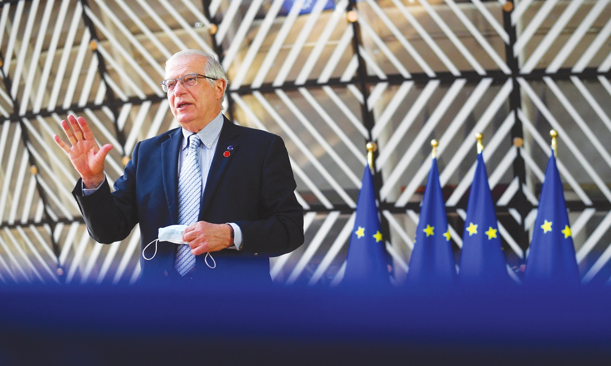 High Representative of the EU for Foreign Affairs Security Policy Josep Borrell. Photo: AFP