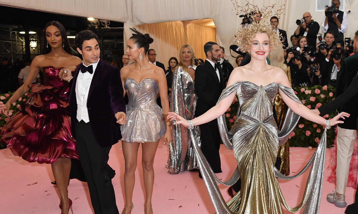 Stars participated in the 2019 Met Gala at the Metropolitan Museum of Art on May 6, 2019, in New York. Photo: AFP