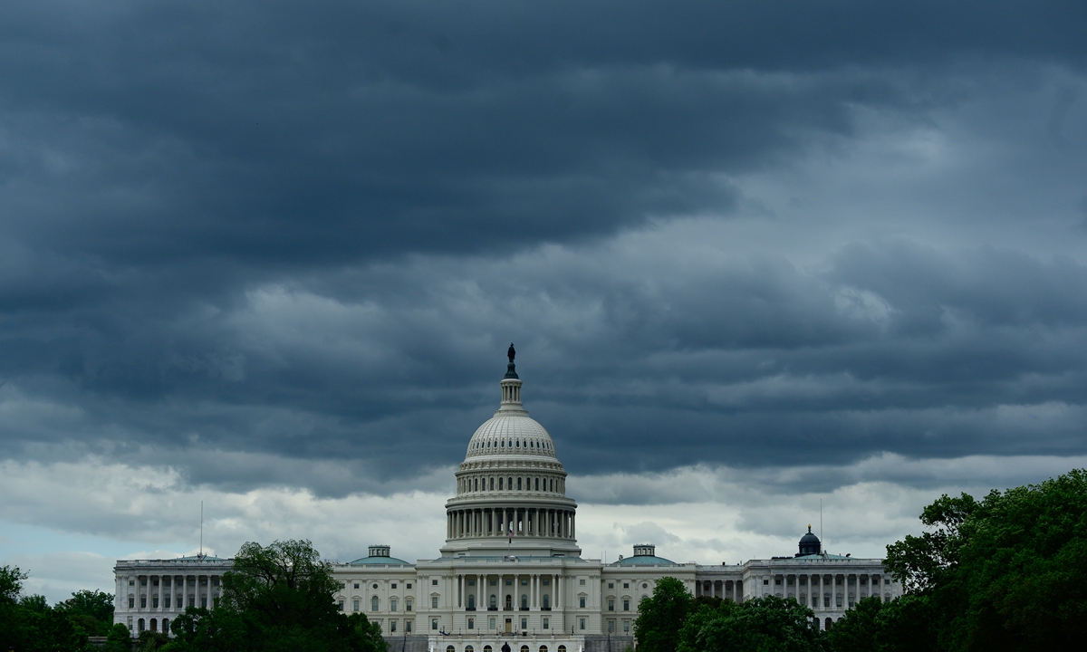 A general view of the US Capitol in Washington DC, the US, on May 5, 2021 Photo: VCG