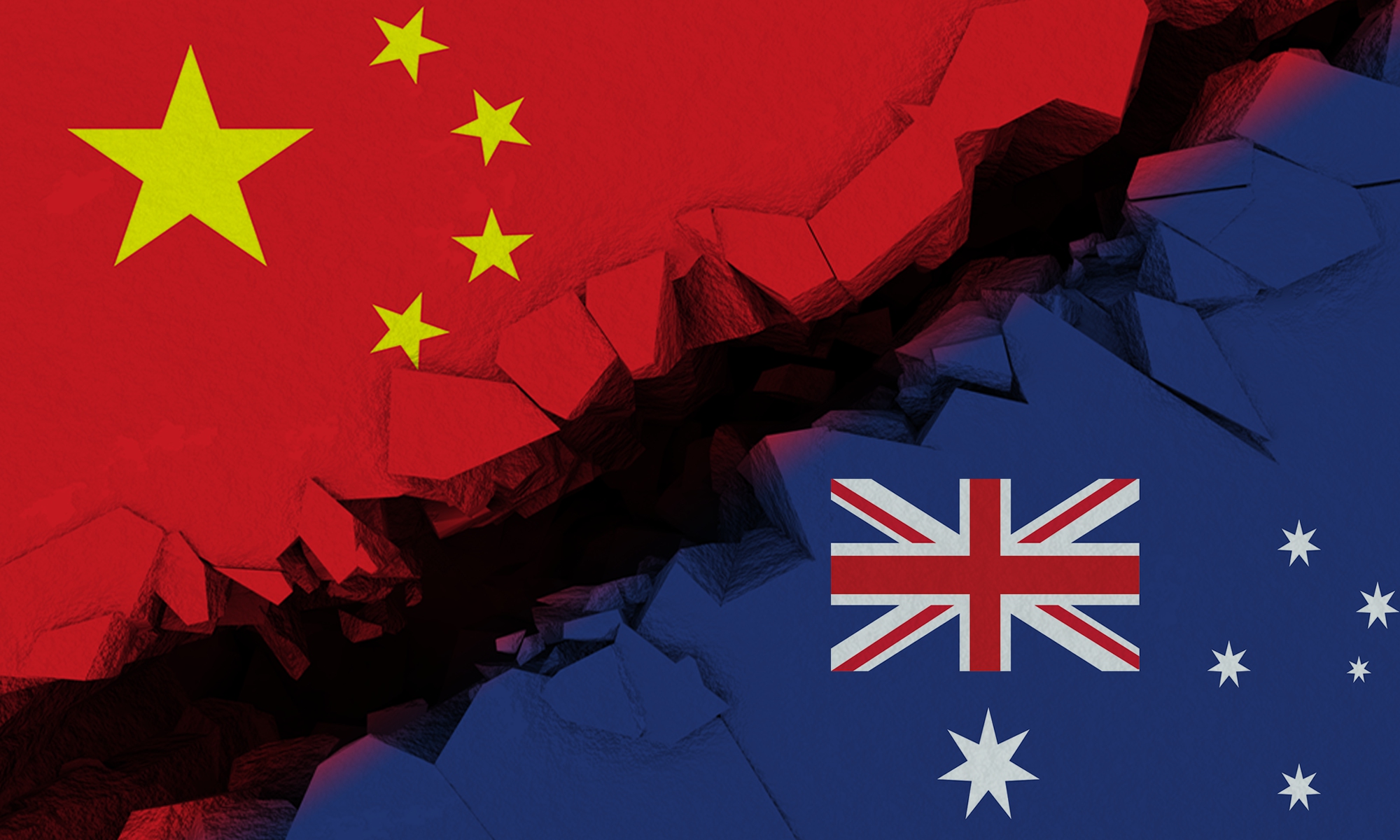China-Australia Illustration: Deng Zijun/GT