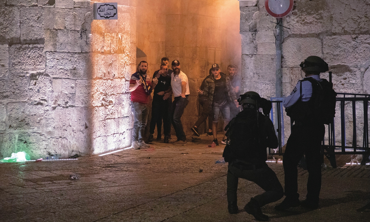 Israeli-Palestinian clashes 