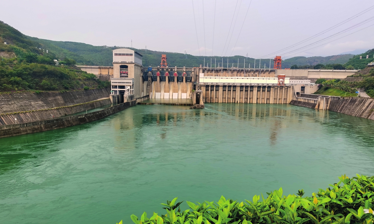Jinghong Hydropower Station in Southwest China's Yunan Province
Photo: Hu Yuwei/GT