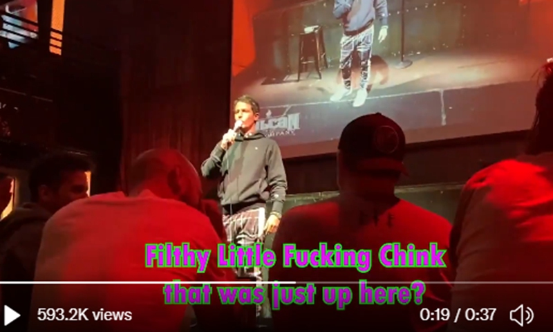 Tony Hinchcliffe Photo: screenshot of video posted on Twitter