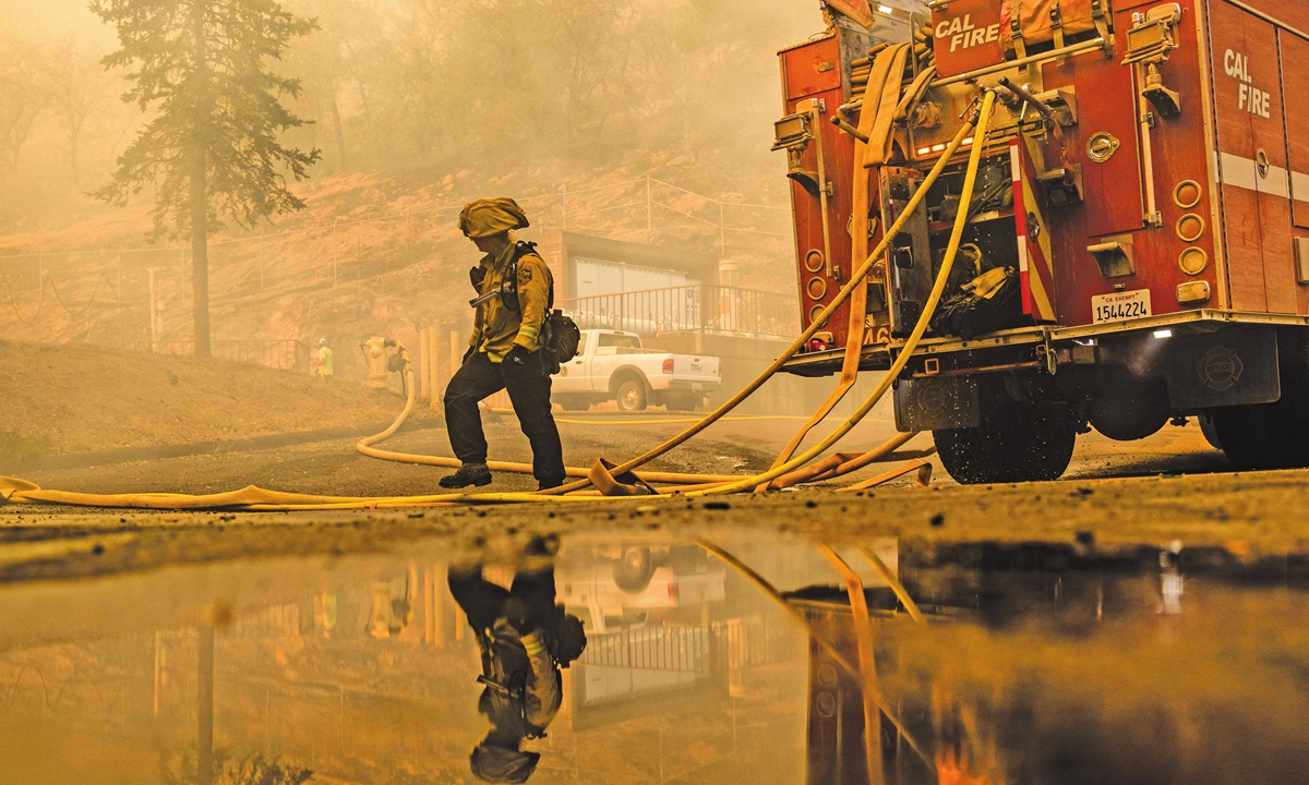 Private firefighters fuel tensions while saving California vineyards and mansions