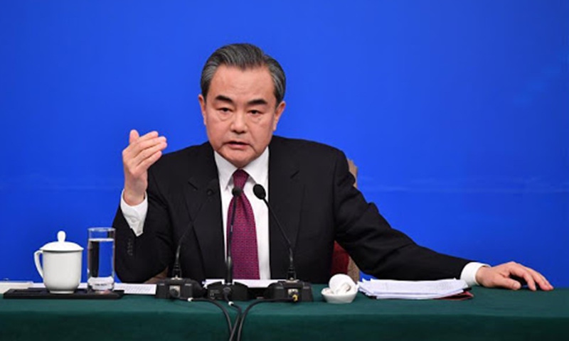 Wang Yi Photo: Xinhua