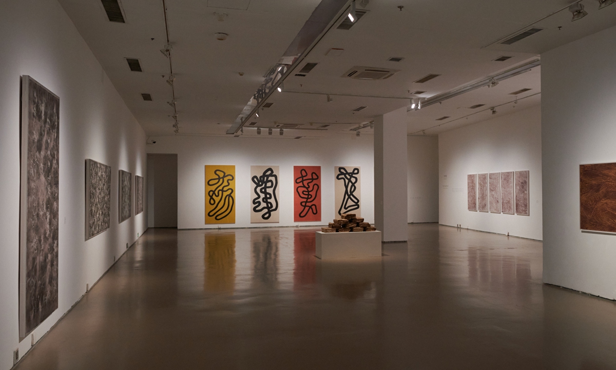 The exhibition <em>Unintended Presentation</em> Photo: Courtesy of Yu Yang