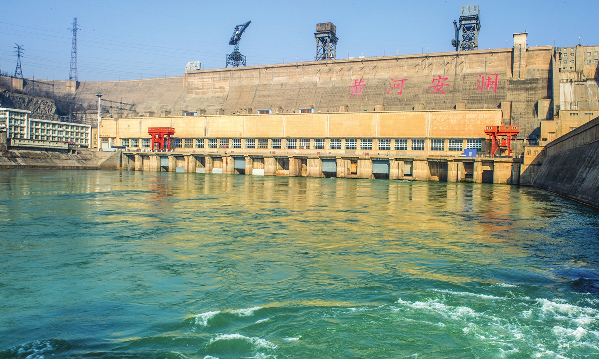 Sanmenxia Dam Photo: VCG