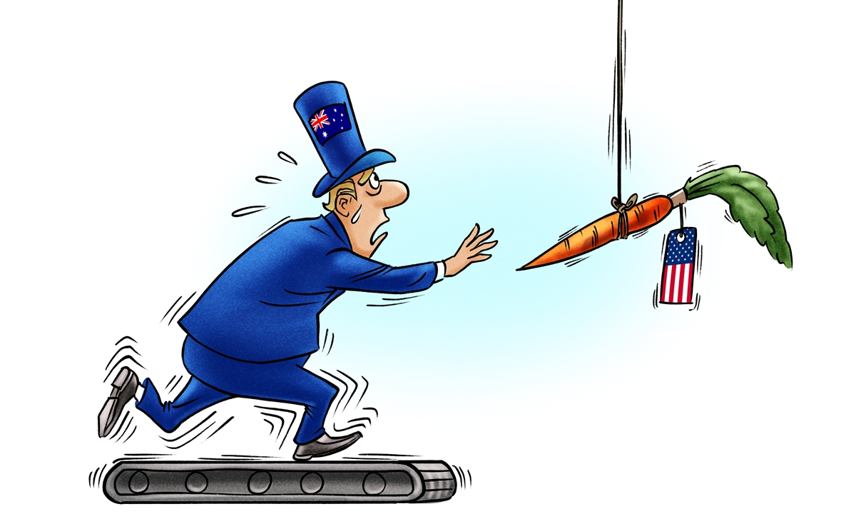 Australia, US. Illustration: Liu Rui/GT