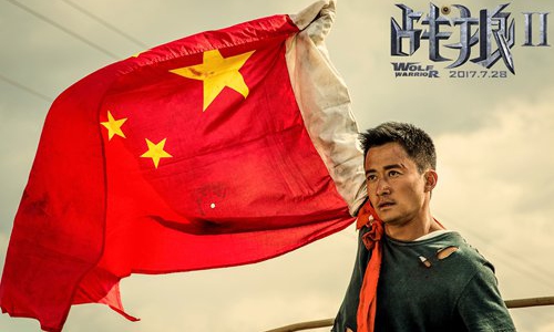 Promotional material for <em>Wolf Warrior 2</em> Photo: IC