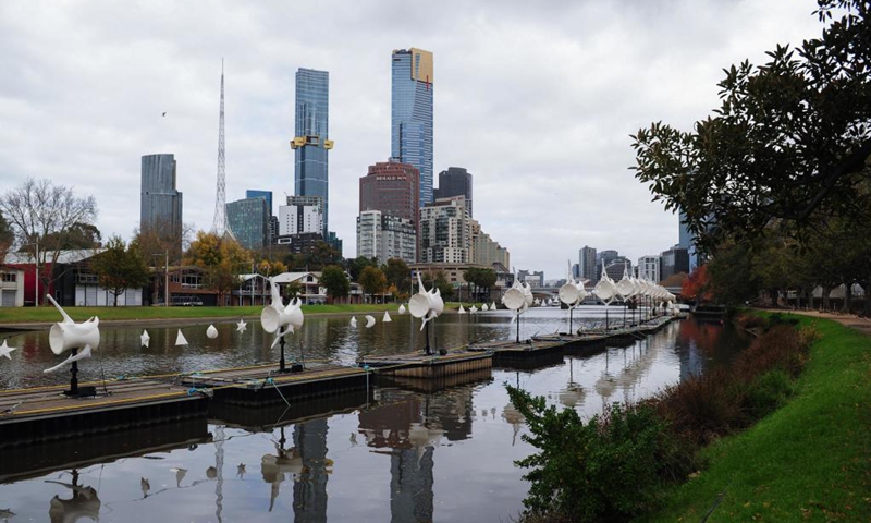 Photo taken on May 28, 2021 shows a view in Melbourne, Australia. The Australian state of Victoria went into the fifth day of its lockdown on Tuesday with the number of COVID-19 cases in the latest outbreak having risen to 54.Photo:Xinhua 