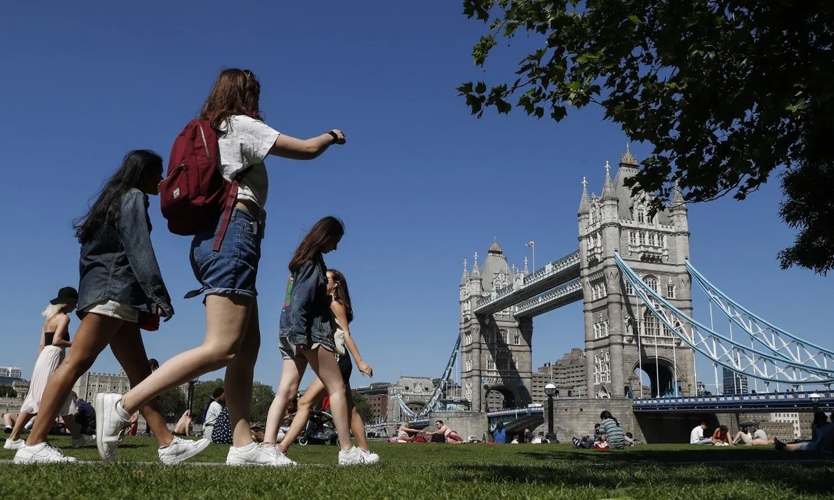 In Britain, 29 per cent of young people saw China as a partner, compared with 20 per cent for all ages. Photo: Xinhua
